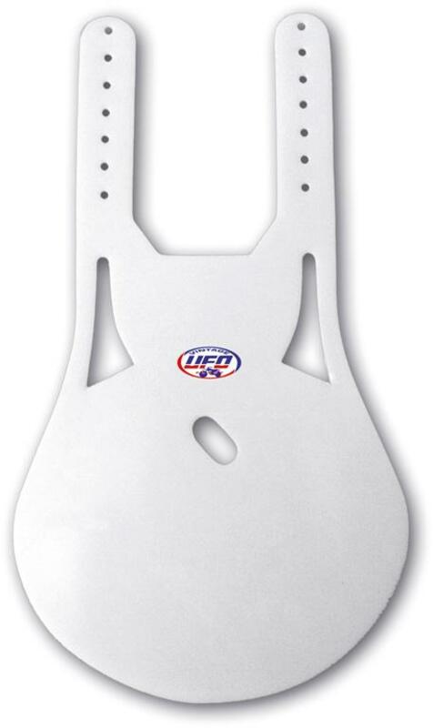 UFO Oval Front Plate Husqvarna Clear