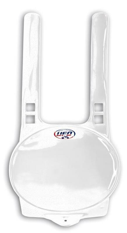 UFO Front Plate Husqvarna White KTM