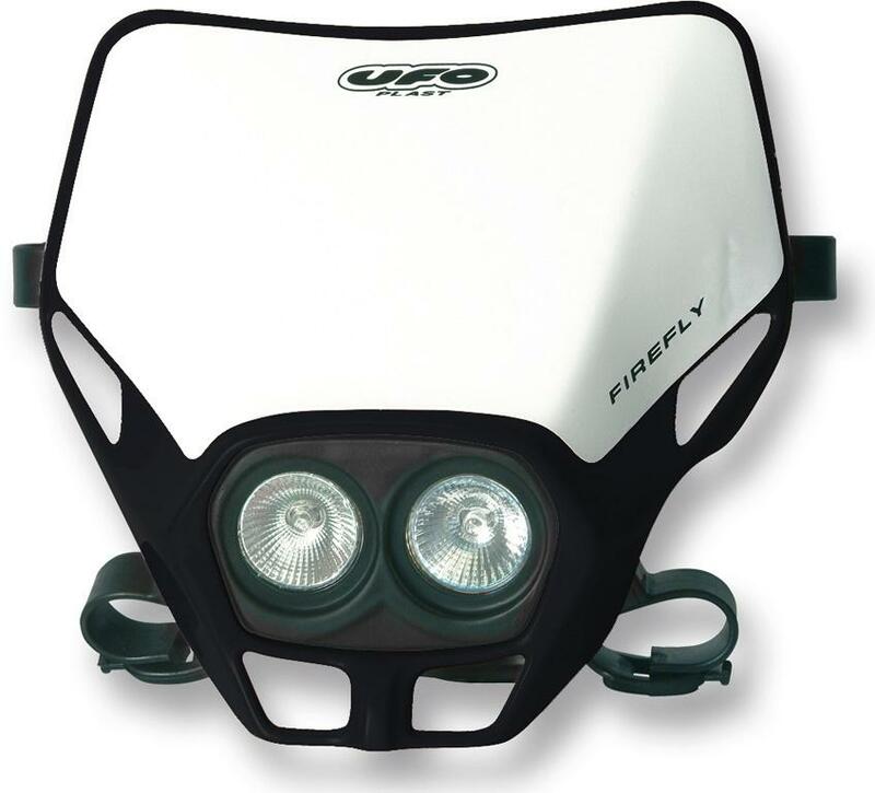 UFO Firefly Twins Headlight Black
