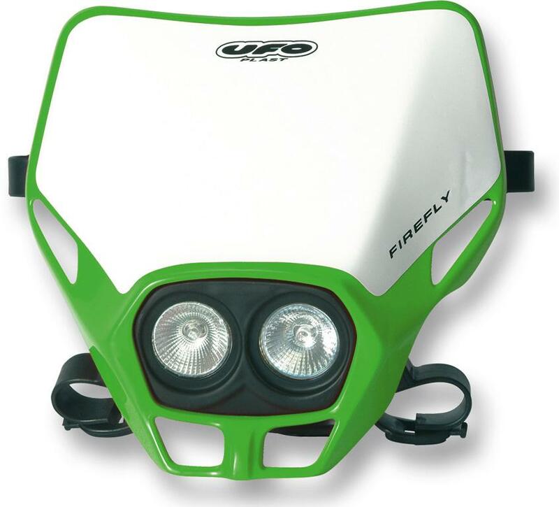 UFO Firefly Twins Headlight Green