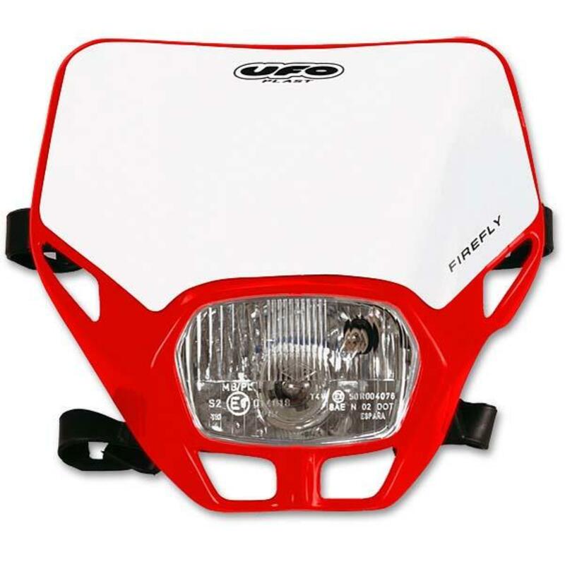 UFO Firefly Headlight Red