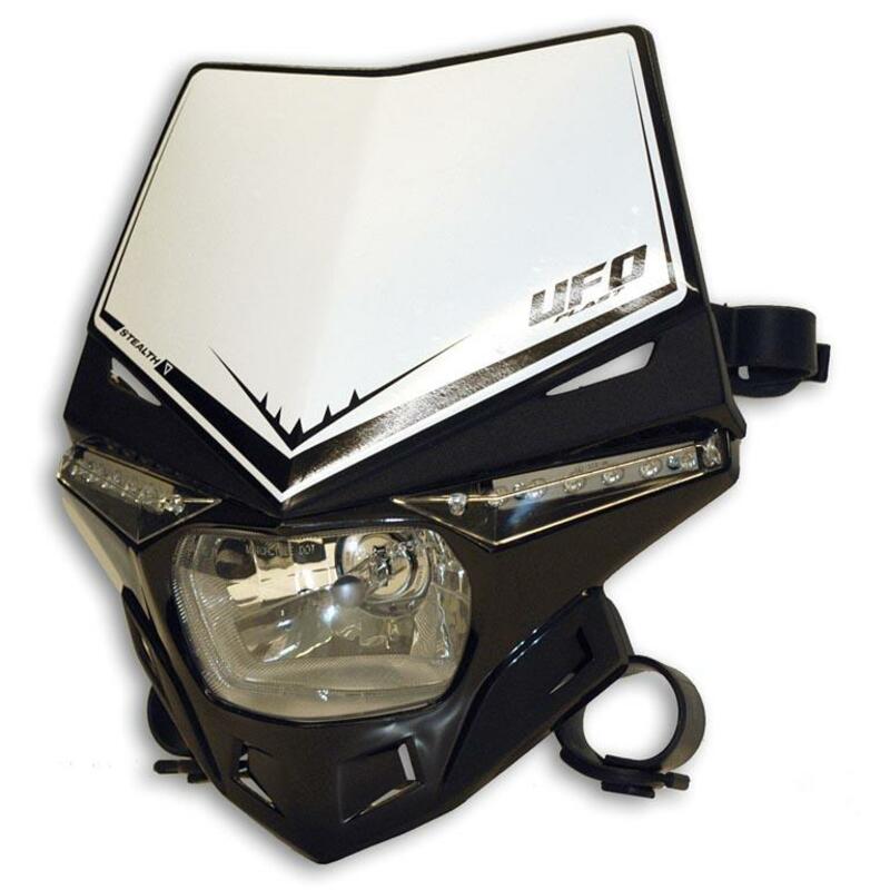 UFO Stealth Headlight Black