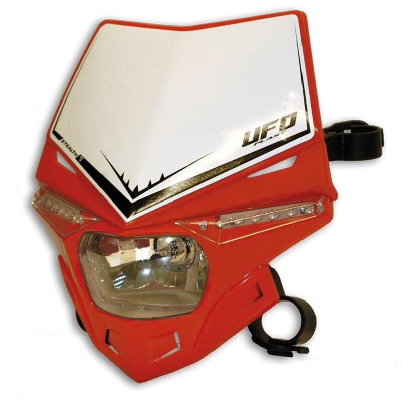 UFO Stealth Headlight Red