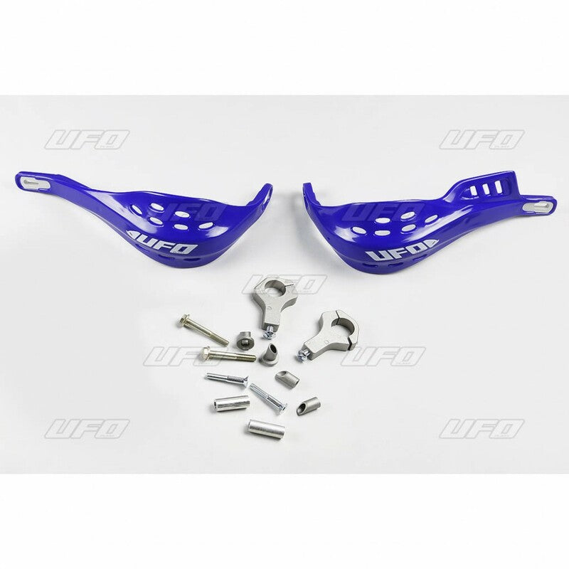 UFO Jumpy supermotard Hanguards Ã˜28mm Blue Reflex