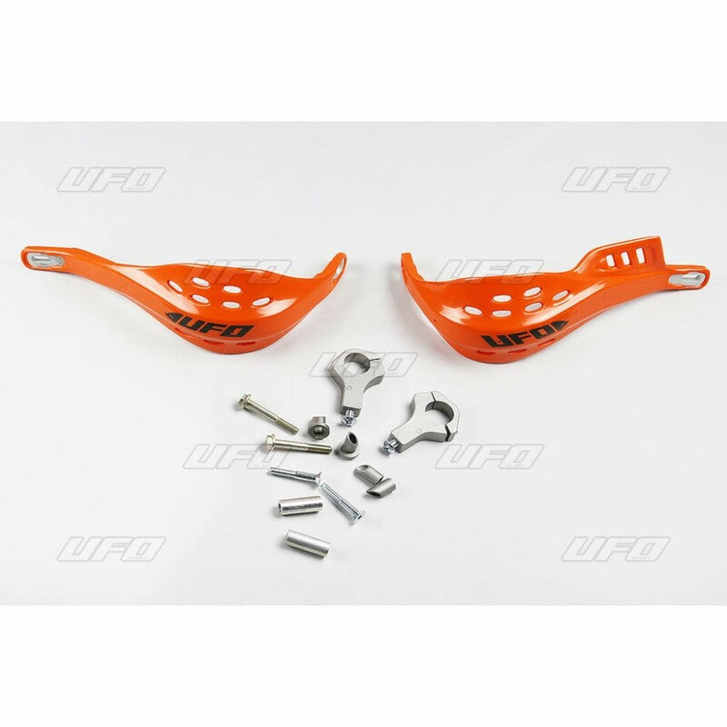 UFO Jumpy supermotard Hanguards Ã˜28mm KTM Orange