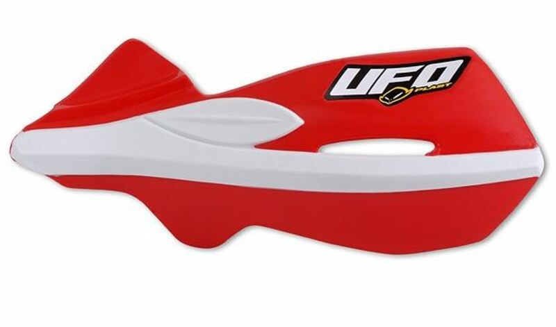 UFO Patrol Handguards Red/White Mounting Kit Included