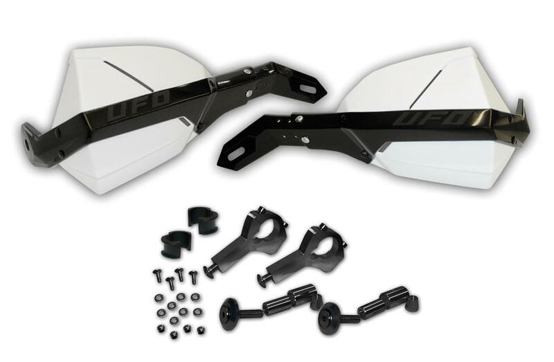 UFO Caiman Handguards White/Black