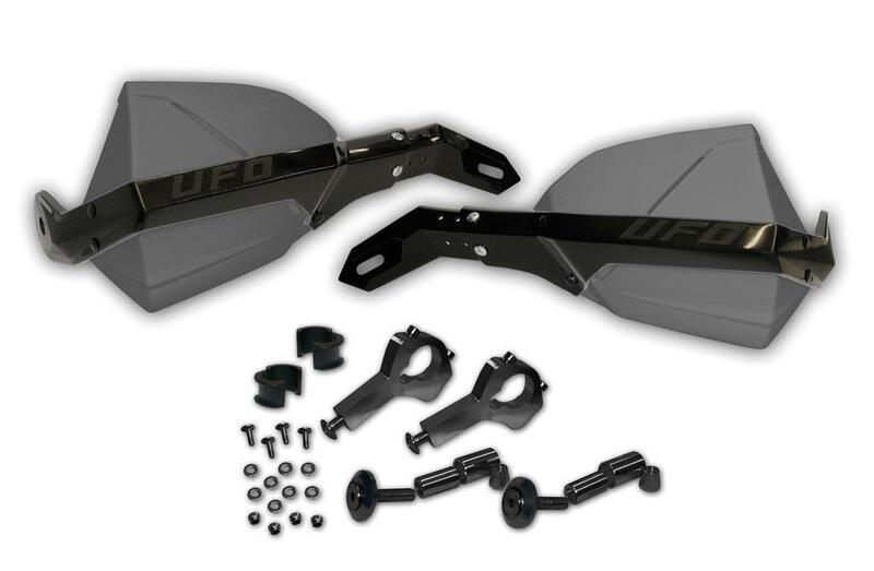 UFO Caiman Handguards Grey/Black