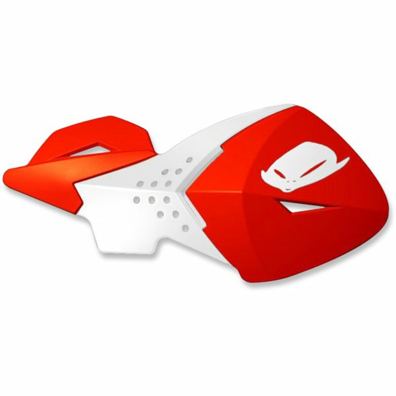 UFO Escalade Handguards Red/White