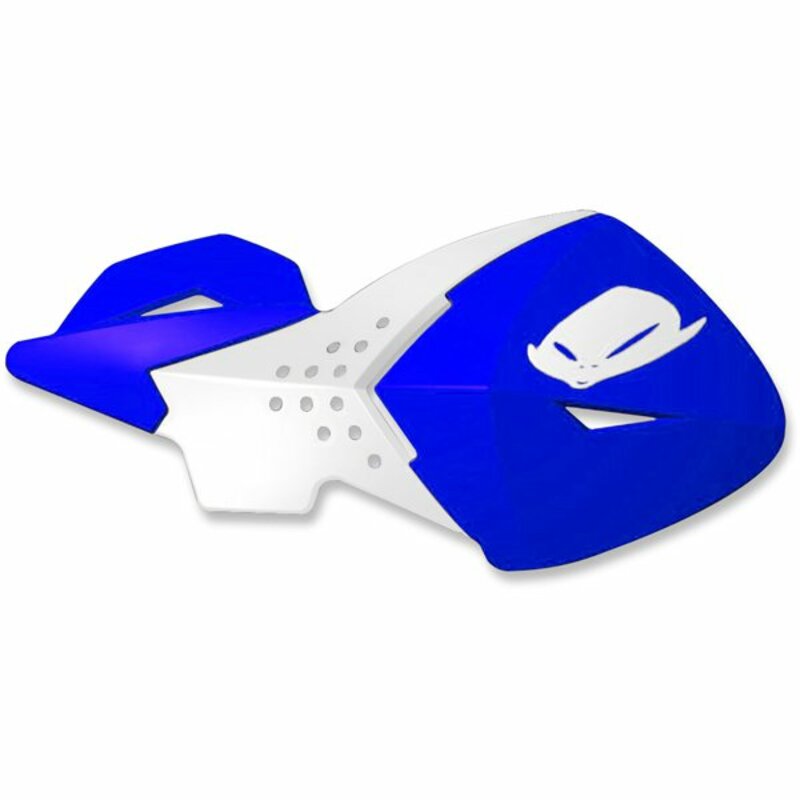 UFO Escalade Handguards Blue/White
