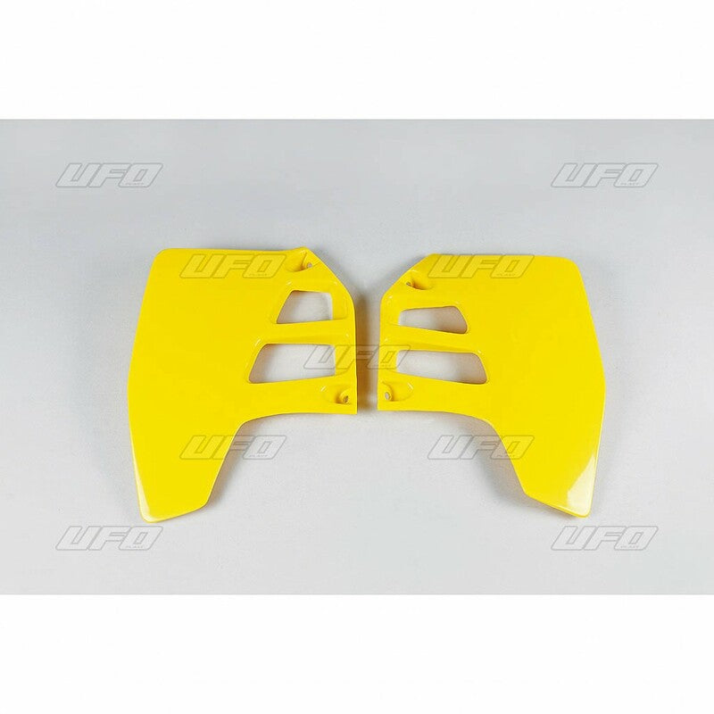 UFO Radiator Covers Yellow Suzuki RM125/250 - 1087591002