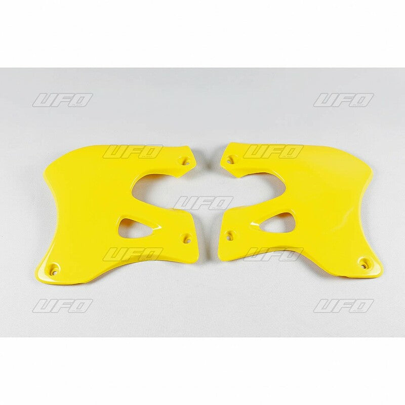 UFO Radiator Covers Yellow Suzuki RM125/250 - 1087606001