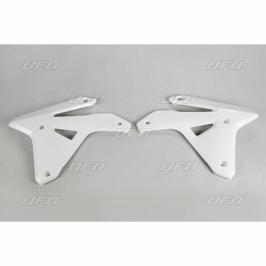 UFO Radiator Covers White Suzuki RM-Z450
