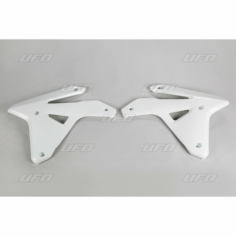 UFO Radiator Covers White Suzuki RM-Z450