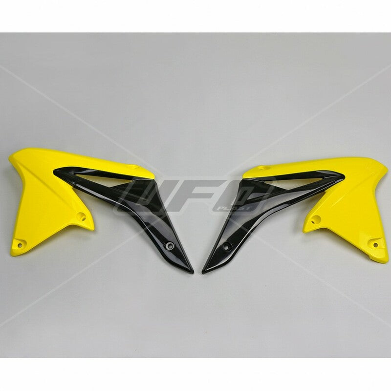 UFO Radiator Covers Yellow Suzuki RM-Z250 - 1087692001