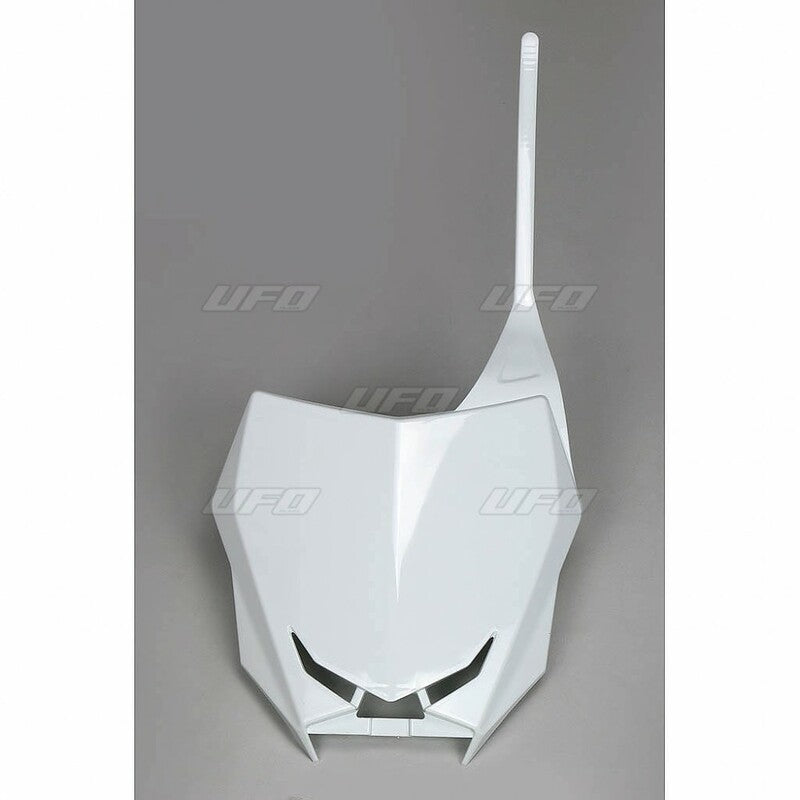 UFO Front Number Plate White Suzuki RM-Z450