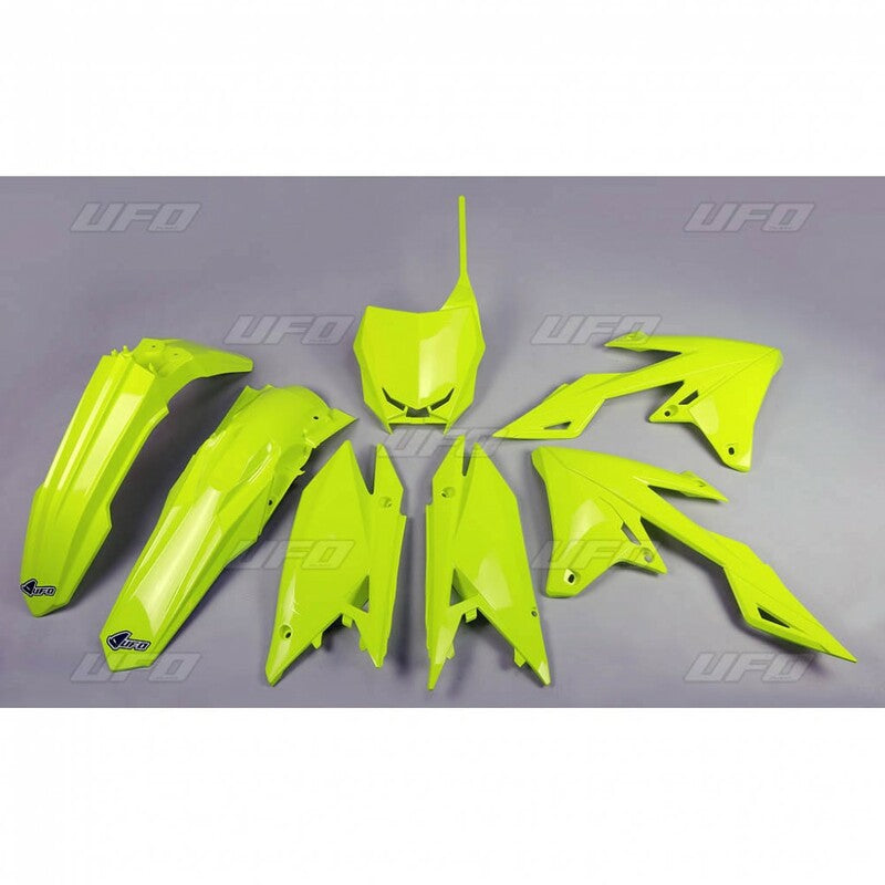 UFO Plastic Kit Neon Yellow Suzuki RM-Z250 - 1087731005