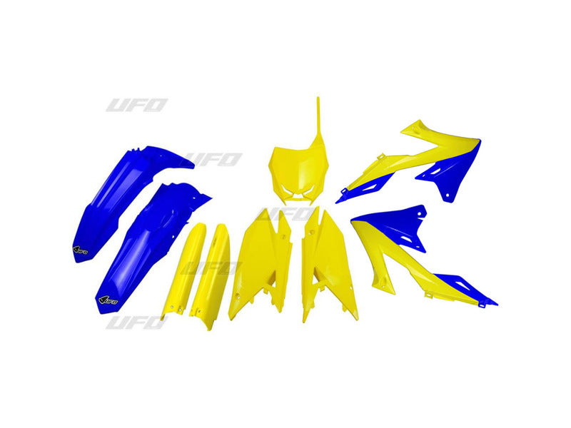 UFO Plastic Kit Limited Edition Blue/Yellow Suzuki RM-Z250/450