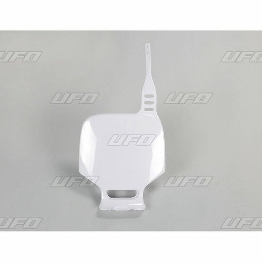UFO Front Number Plate White YamahaYZ80/85