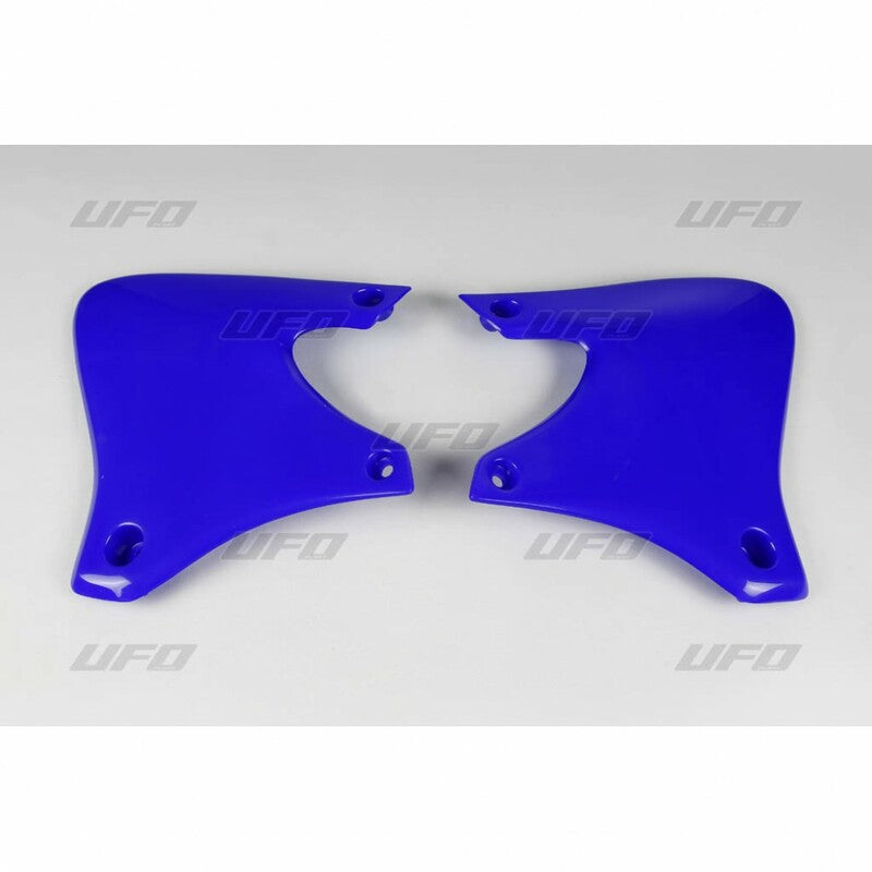 UFO Radiator Covers Reflex Blue Yamaha WR400F/YZ400F