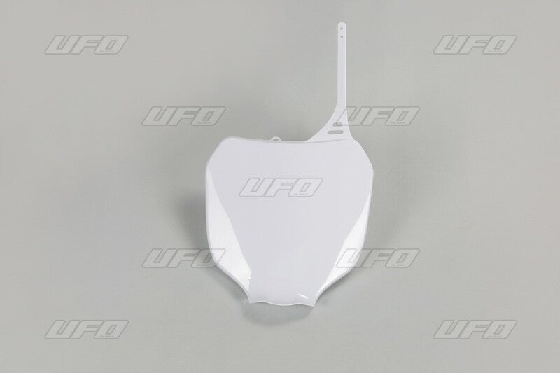 UFO Front Number Plate White Yamaha - 1087787001