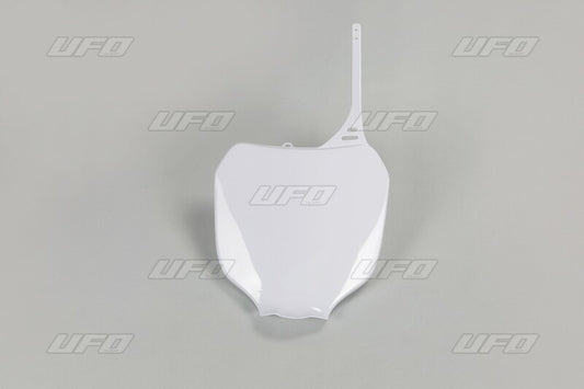 UFO Front Number Plate White Yamaha - 1087787001