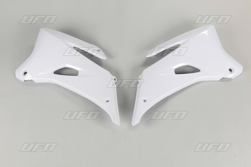 UFO Radiator Covers White Yamaha YZ250F/450F - 1087816003