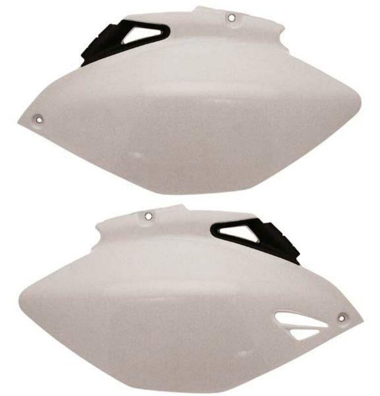 UFO Side Panels White Yamaha YZ250F/450F