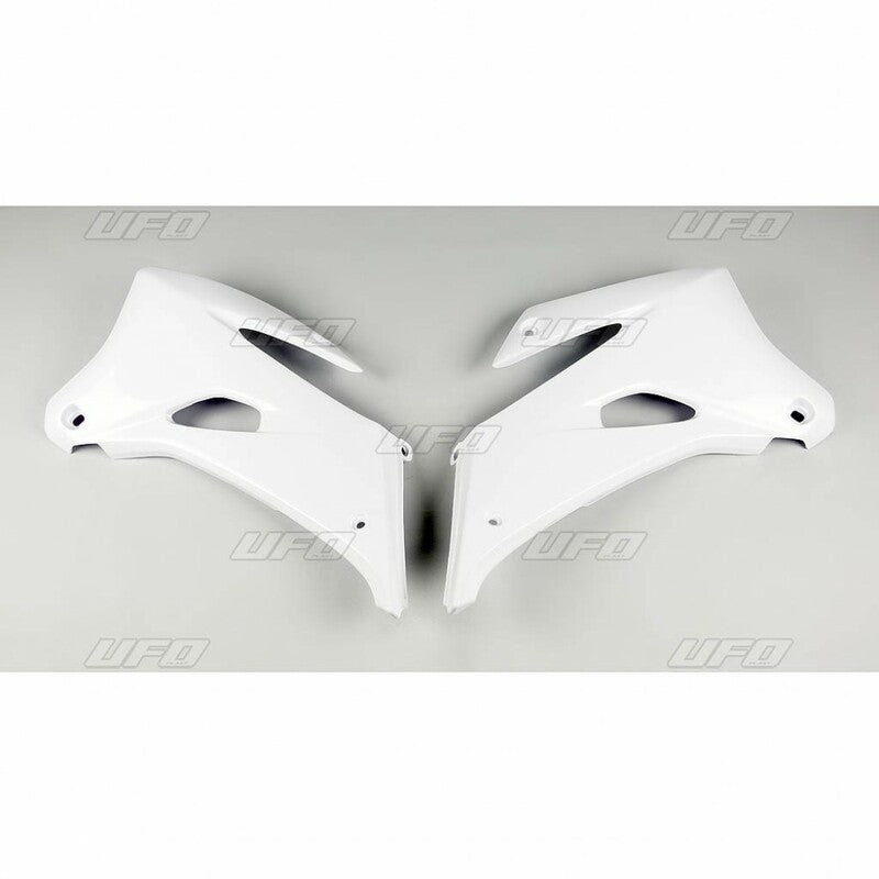UFO Radiator Covers White Yamaha WR250F/450F - 1087820002