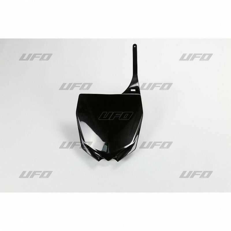UFO Front Number Plate Black Yamaha