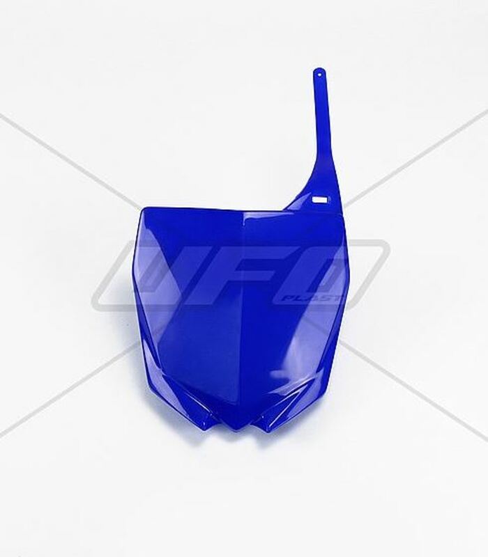 UFO Front Number Plate Blue Yamaha YZ/YZF