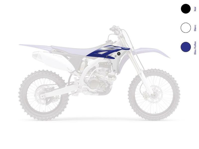 UFO Radiator Covers White Yamaha WR450F