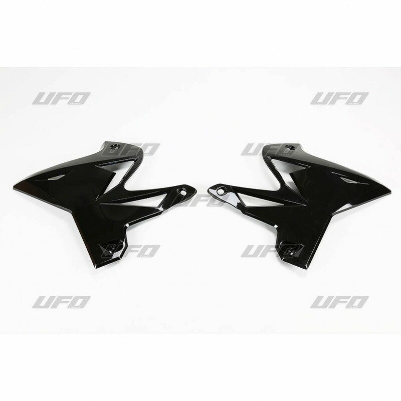 UFO Radiator Covers Black Yamaha YZ125/250 - 1087866002
