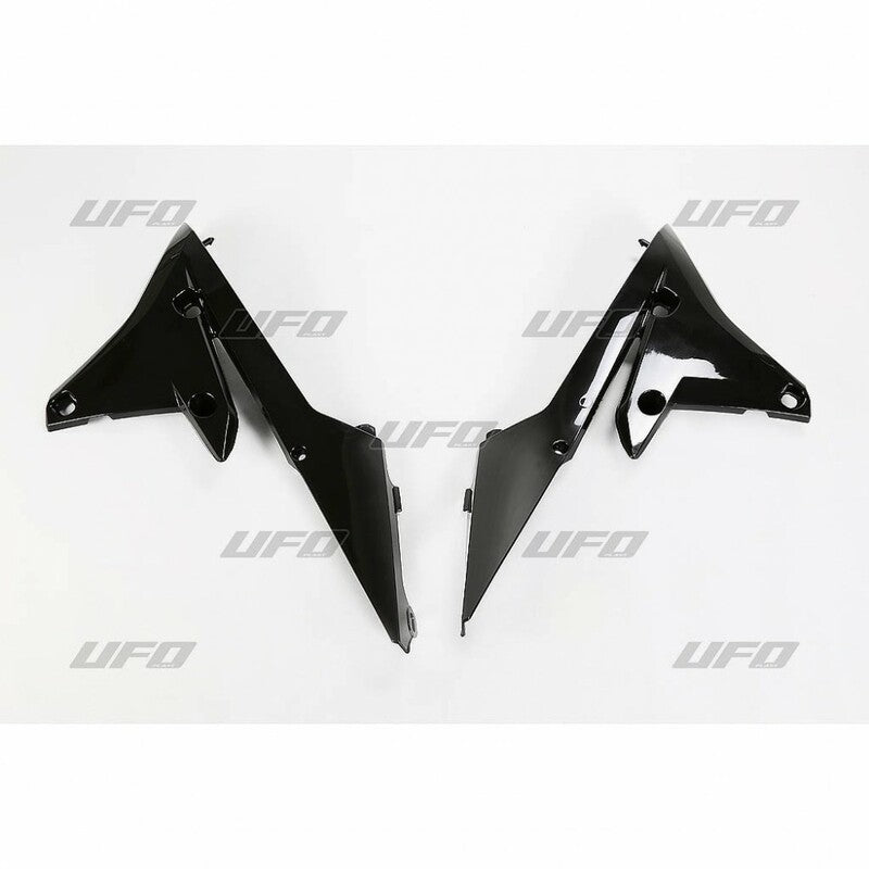 UFO Radiator Covers Black Yamaha YZ250F/450F - 1087871003