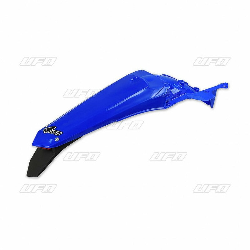 UFO Rear Fender + License Plate Holder /w Light Blue Yamaha WR250F