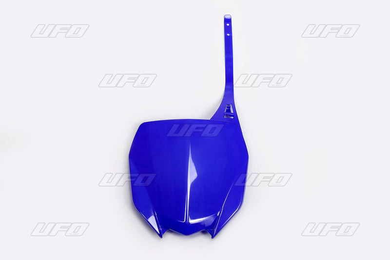 UFO Front Number Plate Blue Yamaha YZ450F