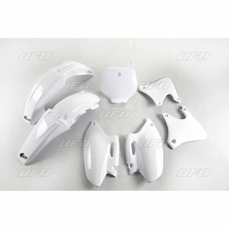 UFO Plastic Kit OEM Color White (98) Yamaha YZ400F