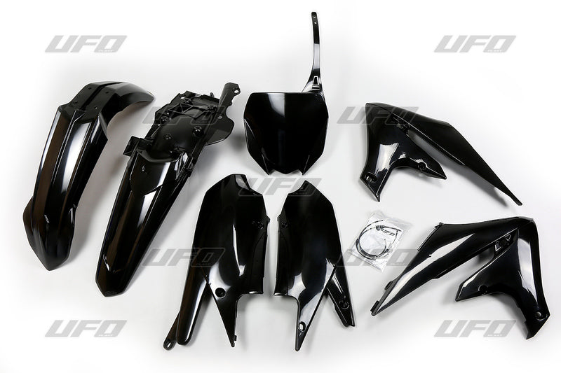 UFO Plastic Kit Black Yamaha YZ450F - 1087943001