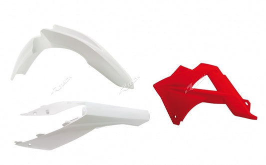 RACETECH Plastic Kit OEM Color White/Red Gas Gas EC125/250/300/450 FSR