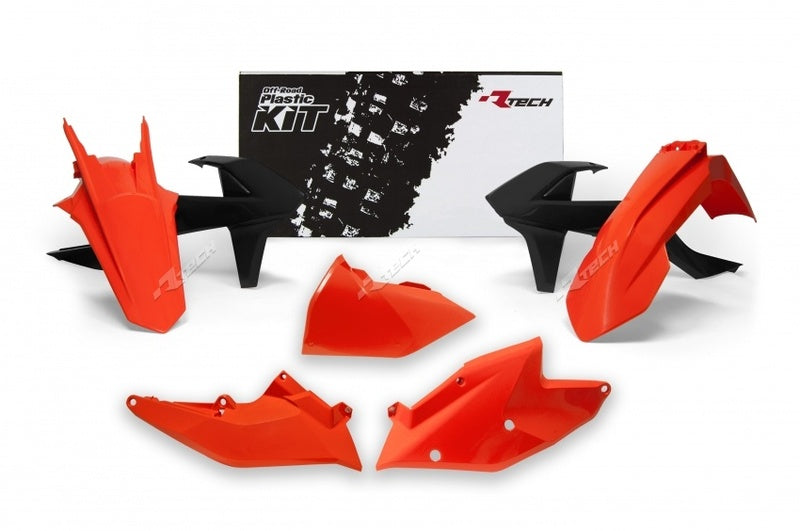 RACETECH Plastic Kit OEM Color (2018) Red/Black/White KTM