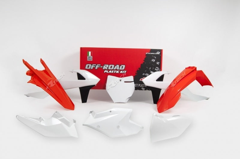 RACETECH Plastic Kit OEM Color (2017) Orange/White/Black KTM