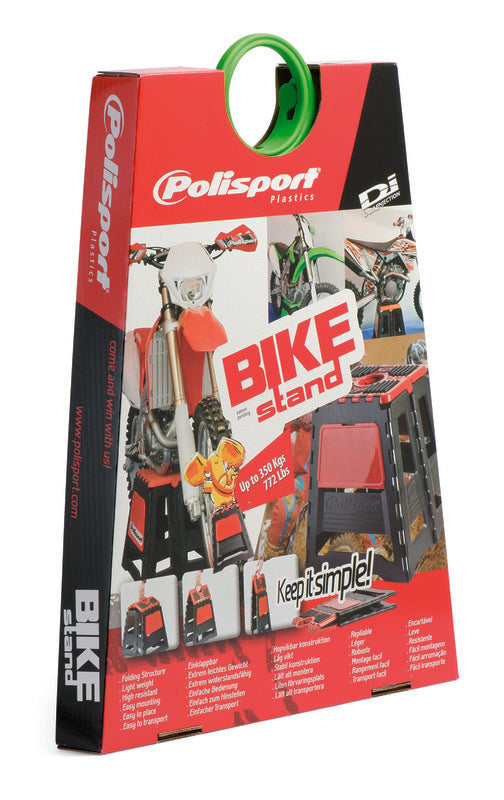 POLISPORT Foldable Bike Stand Blue/Black