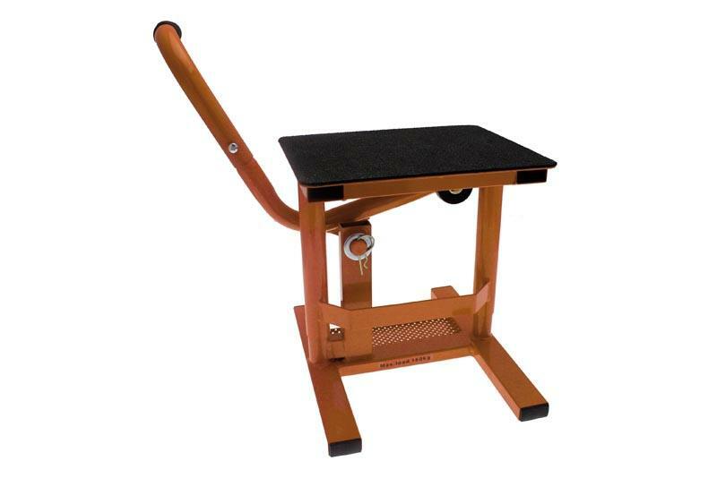 BIHR Home Track MX Bike Lift Orange