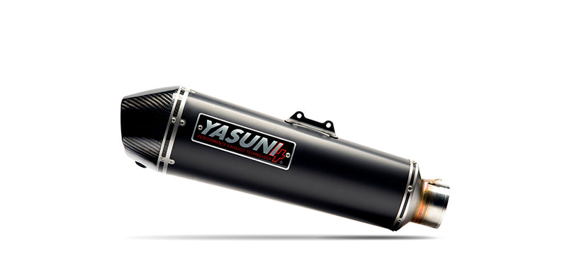 YASUNI Scooter 4 Full Exhaust System - Carbon HONDA SH 300