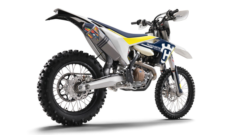 ART B-P122 Aluminium Muffler/Black End Cap Husqvarna FE450