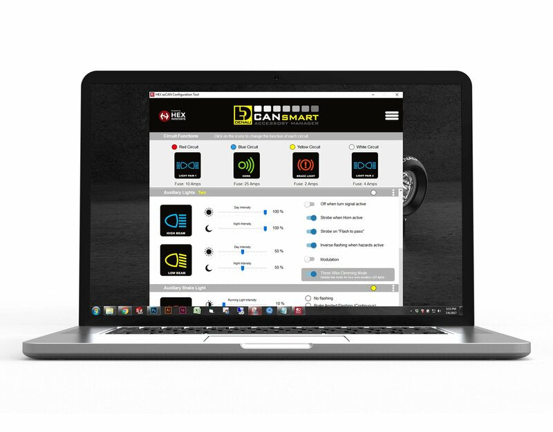 DENALI Gen II CANsmart Plug-N-Play Controller BMW R1200 Hex Head