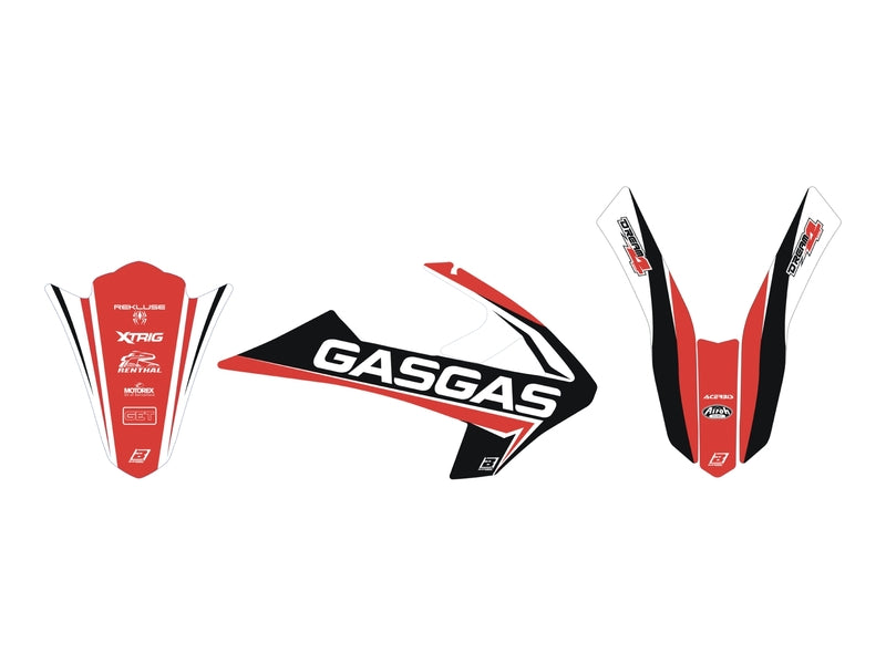 BLACKBIRD Dream 4 Graphic Kit Gas Gas