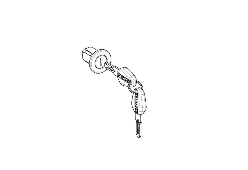 SHAD TC Secure Spare Lock System