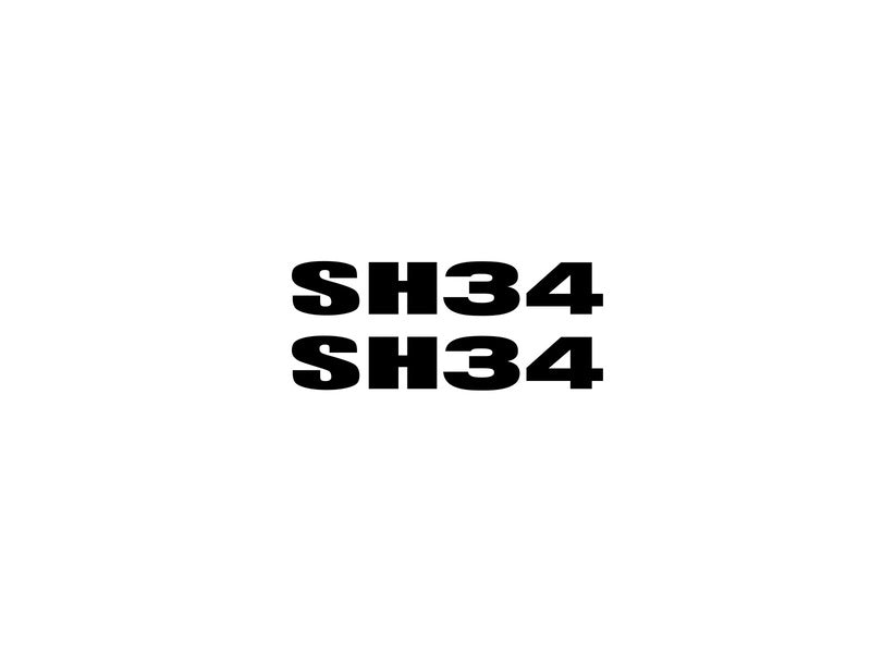 SHAD SH34 Side Stickers