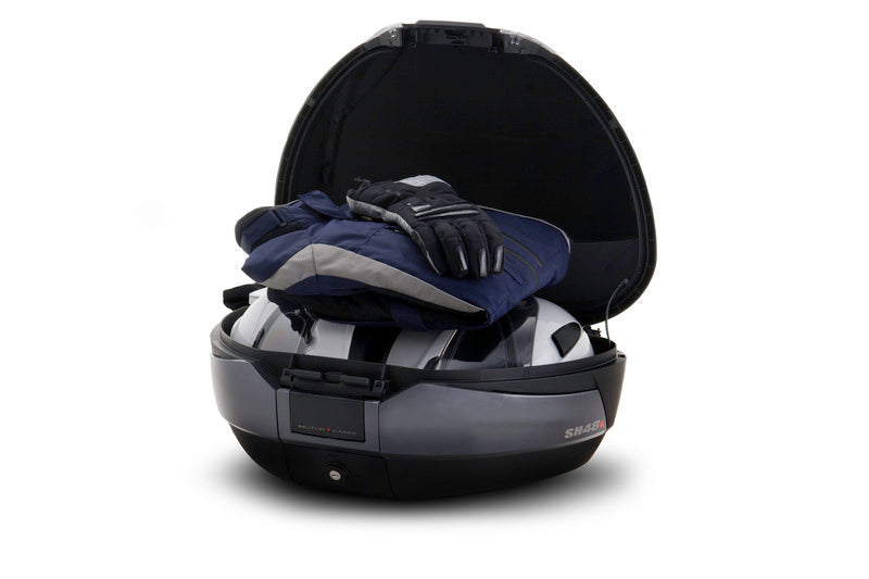 SHAD SH48 DG Top Case + Backrest Dark Grey